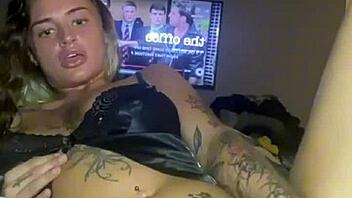 Teen Goth Slut Pounds Her Tight Pussy Raw!
