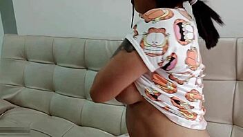 use her mouth to jerk me off stepsis tired after exam sucks couch