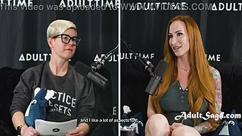 Podcast chat with gorgeous Sophia Locke! 🎙️🔥