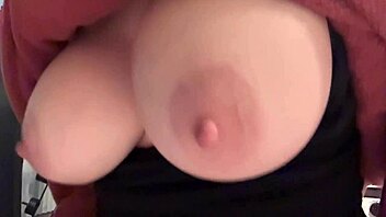 artemisia love bounces big tits outdoors solo