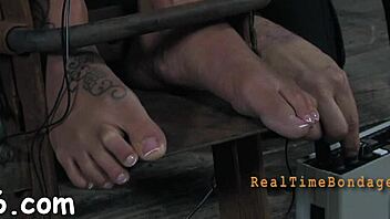 Femdom Slut Spanks Tight Pussy Hard!