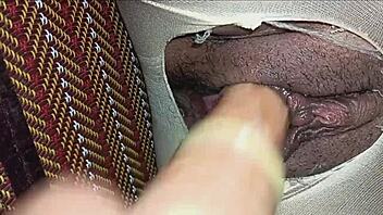 her juicy cum begs your cock to plunge both holes deep