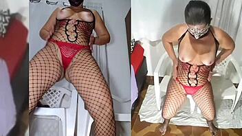 hey bitch, wanna see me rip lingerie and slam big dildo in pov?