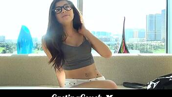 i auditioned for porn glasses teen natural tits first time