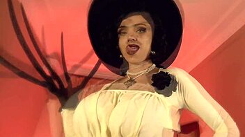 Lady Dimitrescu's BIG ASS And TITS Get FUCKED In Stockings Cosplay!