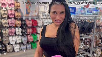 you buy hot milf shoes i stroke your cock with feet till cum explodes