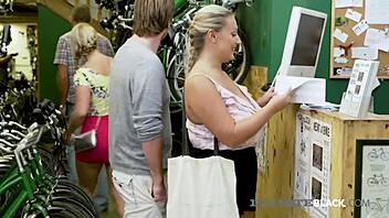 private black bangs bambi bella's big tits wildly