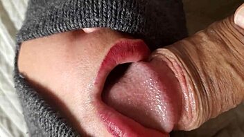 Intimate Blowjob Closeup Tease