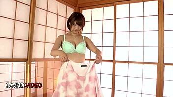 Honoka Orihara's Wild Tit Fuck Tease Explodes!