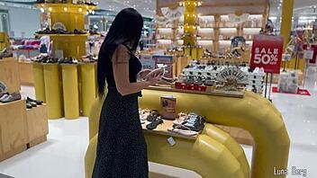 you buy hot milf shoes i stroke your cock with feet till cum explodes