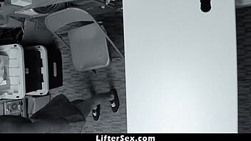 Wrex Oliver Fucks Blonde Thief Bent Over Doggystyle Pov Liftersex