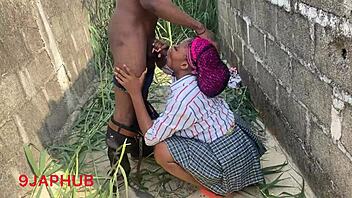 naughty african milf's big ass explored doggystyle by huge cock