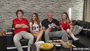 aila donovan lulu chu swap hot hardcore riding action