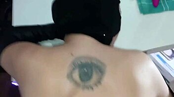 Bent over huge ass blonde fucked doggystyle by big cock