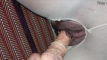 her juicy cum begs your cock to plunge both holes deep