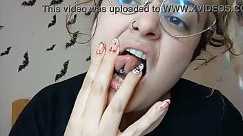 chubby latina fetish queen dominates with hairy armpits