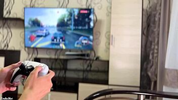 Hey babe, check my big natural tits in lingerie while hubby watches 😏