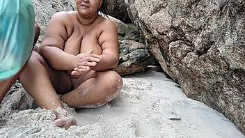 watch me strip naked on nudist beach