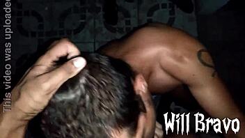 brazilian white ass takes big black cock grindr creampie