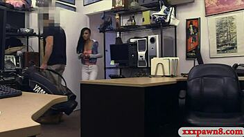 Ebony Babe Deepthroats Hairless Shaved Pussy Pounded By Pawn Big Cock!