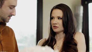 i gag on cock while my cuckold husband watches me get fucked hard