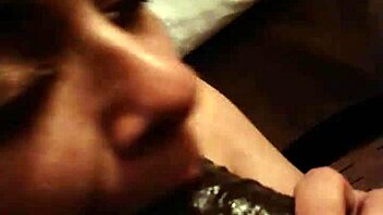 dirty latina slurps massive black cock hungrily part two