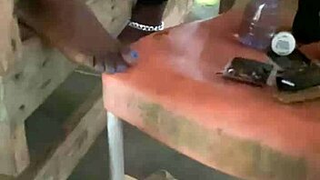 slim waist slut flashes huge puffy pussy lips at crowded beach