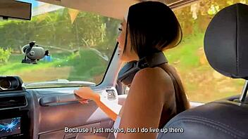 Thick latina ass pounded hard in car 🚗🍑💦