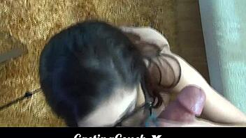 i auditioned for porn glasses teen natural tits first time