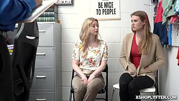 Shoplifter Ashley Lane Pounded Hard Doggy Style!