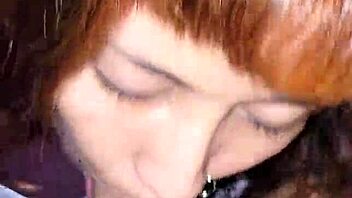 Housewife sucks before deep anal pounding