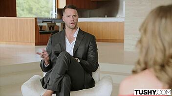 tushy blonde milf charlie forde erupts in anal squirting fountain