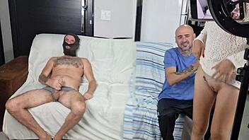 hey watch your wife fuck stranger while you stroke off