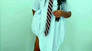 Girlfriend and I fuck passionately after school quickie