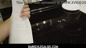 Homeschooled Eliza Eves craves first huge cock