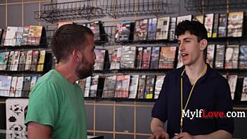 busty arab milf sarah randomly blows employee