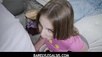 Homeschooled Eliza Eves craves first huge cock