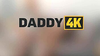 Horny grandad licks my natural tits seduction moan