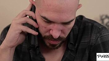 female director passionately fucks her leading actor on set