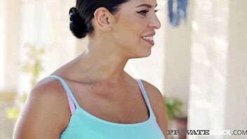 private black bangs bambi bella's big tits wildly