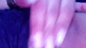 latina amateur fingers herself watching steamy porn