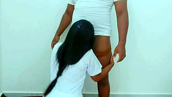 Girlfriend and I fuck passionately after school quickie