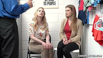 Shoplifter Ashley Lane Pounded Hard Doggy Style!