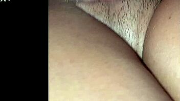 She's screaming wildly as I pound her from behind!