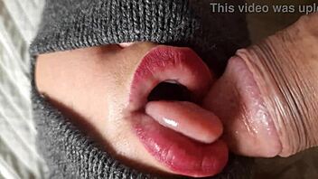 Intimate Blowjob Closeup Tease