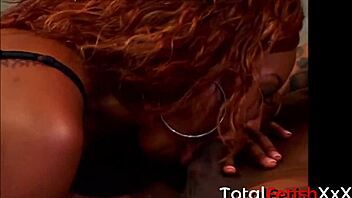 angel eyes lady armani teases with pierced tits and shaved pussy