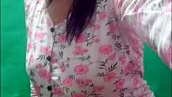 brunette latina's first HOMEMADE porn casting flashes big TITS pussy domination