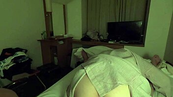 japanese model's hotel 69 blowjob creampie affair