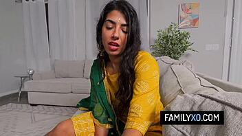 Indian Teen Deepthroats and Fucks Older Man POV