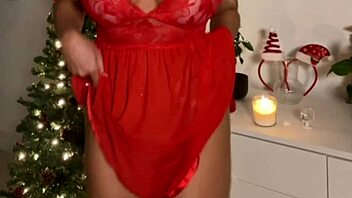 POV Your Horny Christmas Gift Naked Wet PUSSY Fingering Session